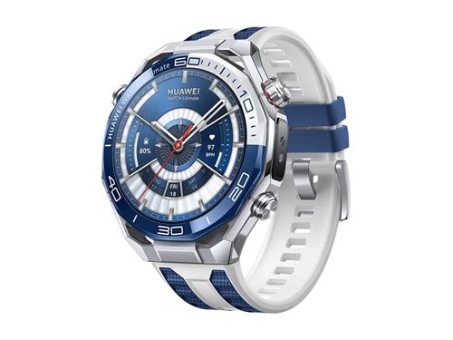 Huawei Watch Ultimate 2 Blå Sølv Hvid SmartWatch